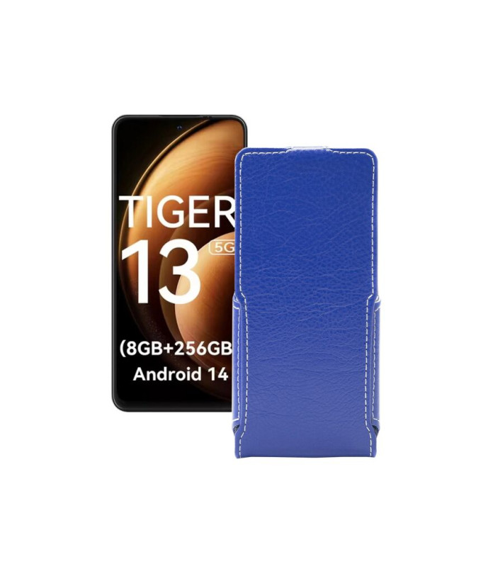 Чохол-флип з екошкіри для телефону Blackview Oscal Tiger 13