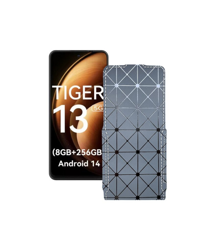 Чохол-флип з екошкіри для телефону Blackview Oscal Tiger 13