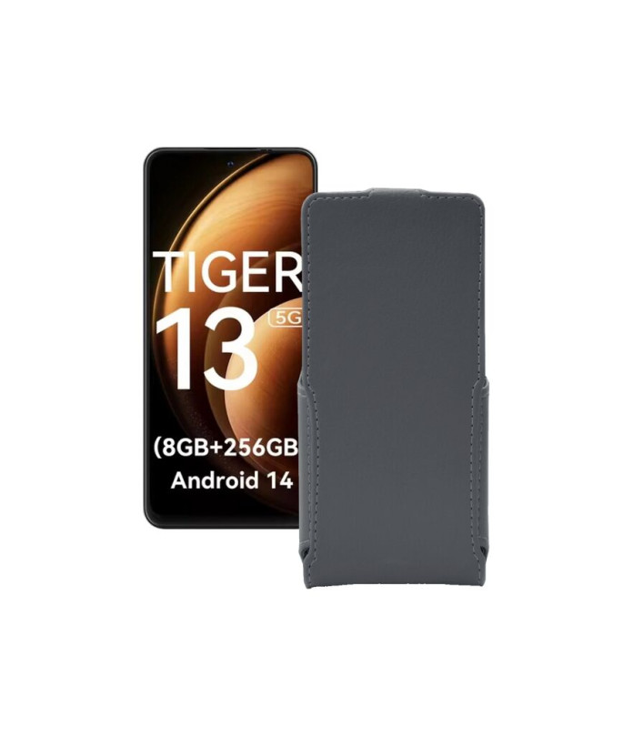 Чохол-флип з екошкіри для телефону Blackview Oscal Tiger 13