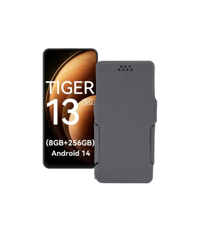 Чохол-книжка з екошкіри для телефону Blackview Oscal Tiger 13