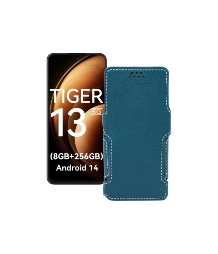 Чохол-книжка з екошкіри для телефону Blackview Oscal Tiger 13