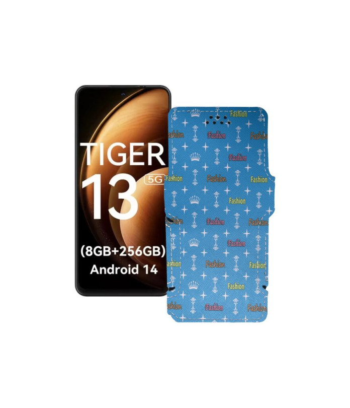 Чохол-книжка з екошкіри для телефону Blackview Oscal Tiger 13