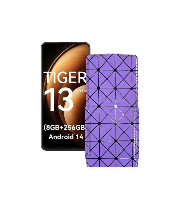 Чохол-флип з екошкіри для телефону Blackview Oscal Tiger 13