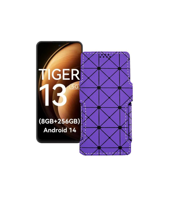 Чохол-книжка з екошкіри для телефону Blackview Oscal Tiger 13