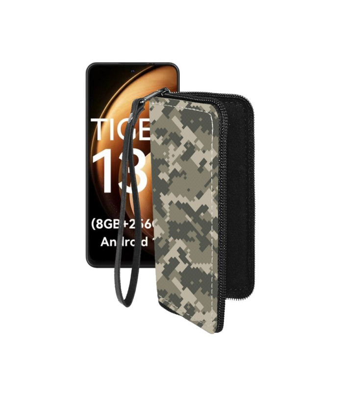 Чохол-гаманець з екошкіри для телефону Blackview Oscal Tiger 13