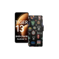 Чохол-книжка з екошкіри для телефону Blackview Oscal Tiger 13