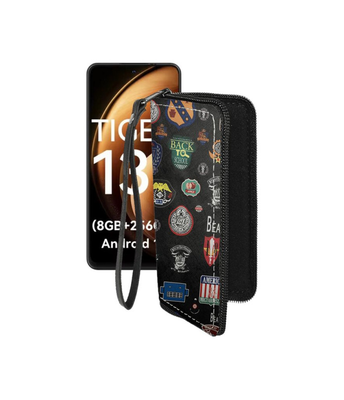 Чохол-гаманець з екошкіри для телефону Blackview Oscal Tiger 13