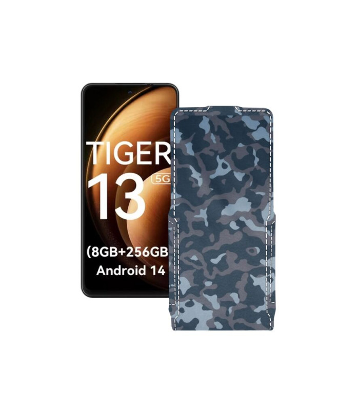 Чохол-флип з екошкіри для телефону Blackview Oscal Tiger 13