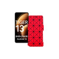 Чохол-книжка з екошкіри для телефону Blackview Oscal Tiger 13