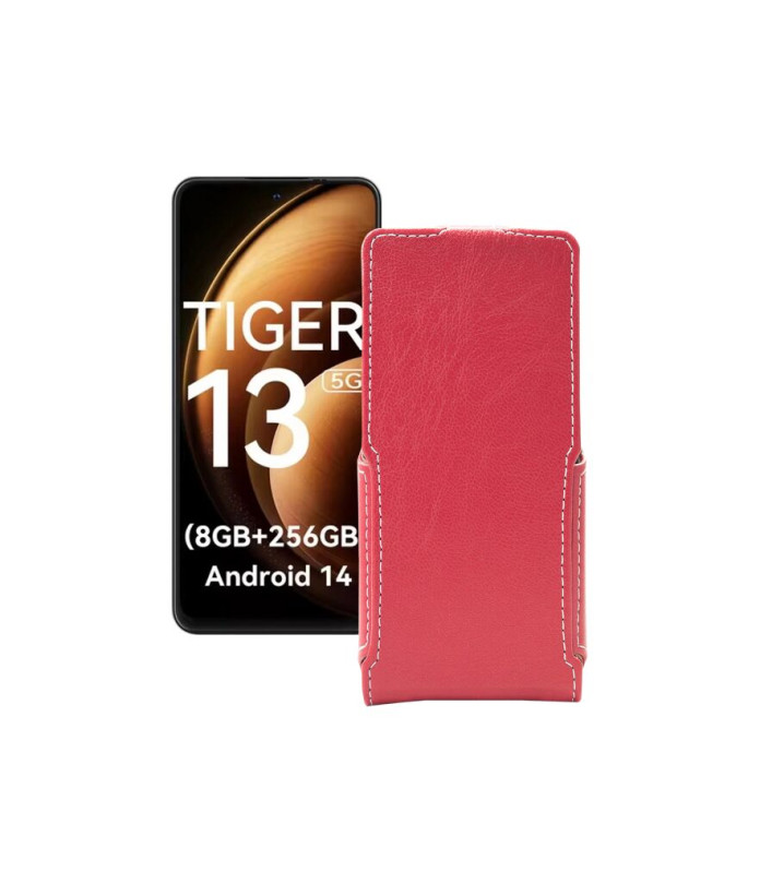 Чохол-флип з екошкіри для телефону Blackview Oscal Tiger 13