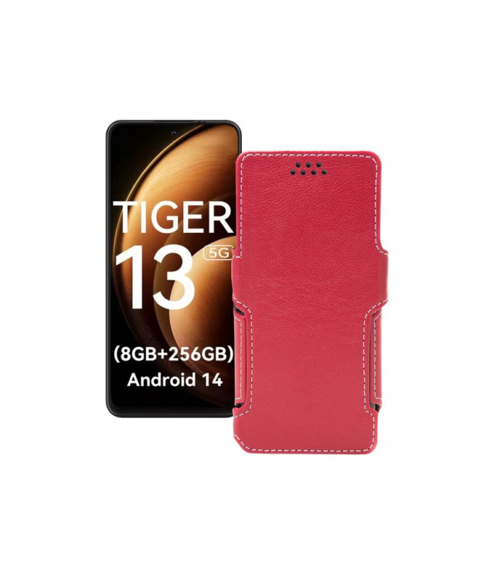 Чохол-книжка з екошкіри для телефону Blackview Oscal Tiger 13