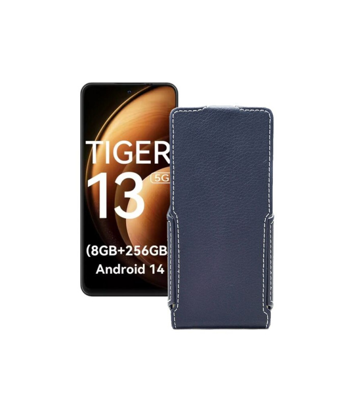 Чохол-флип з екошкіри для телефону Blackview Oscal Tiger 13