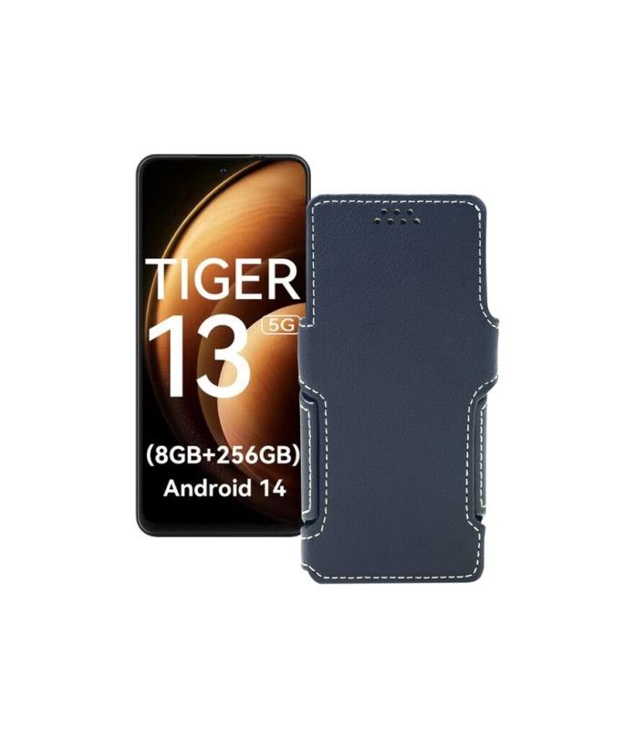 Чохол-книжка з екошкіри для телефону Blackview Oscal Tiger 13