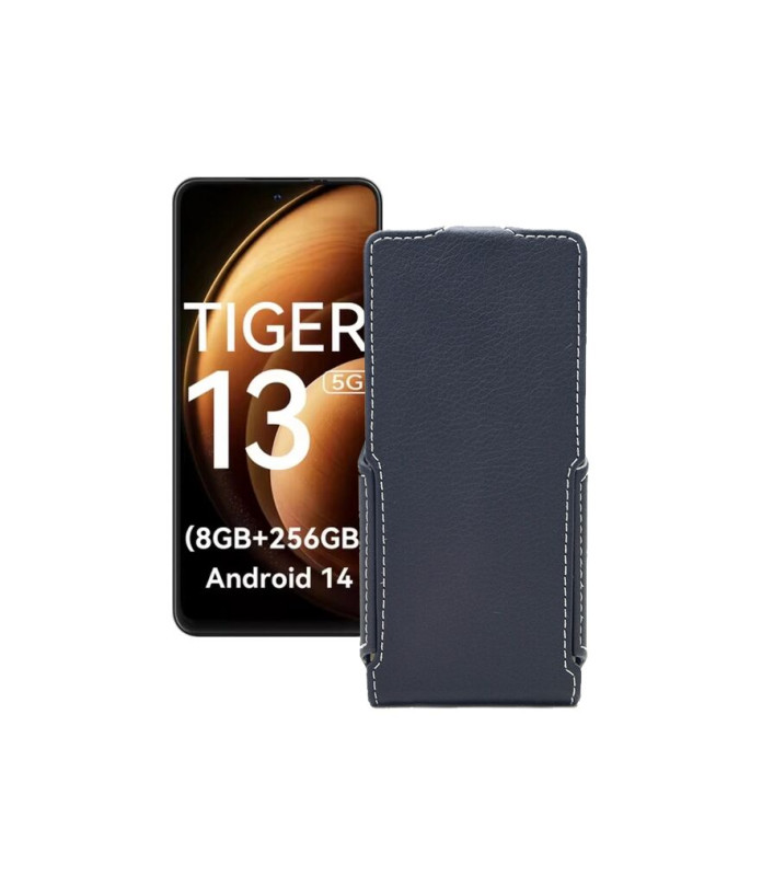 Чохол-флип з екошкіри для телефону Blackview Oscal Tiger 13