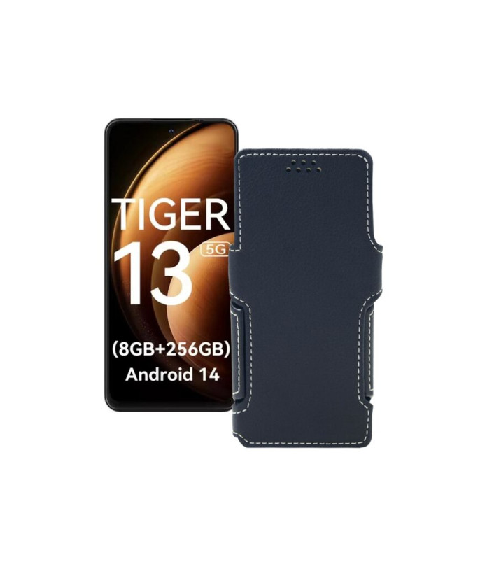 Чохол-книжка з екошкіри для телефону Blackview Oscal Tiger 13