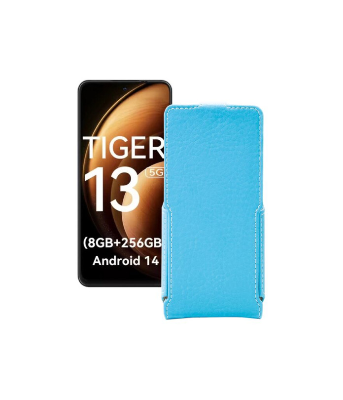 Чохол-флип з екошкіри для телефону Blackview Oscal Tiger 13