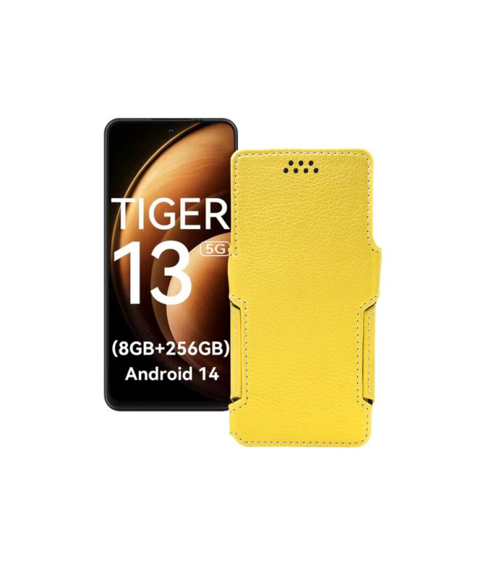 Чохол-книжка з екошкіри для телефону Blackview Oscal Tiger 13