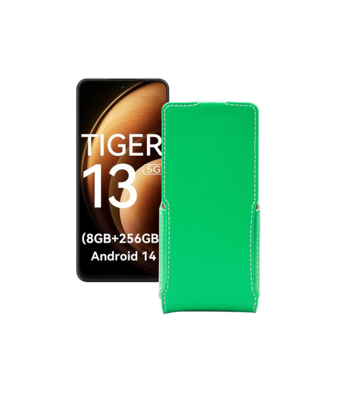 Чохол-флип з екошкіри для телефону Blackview Oscal Tiger 13