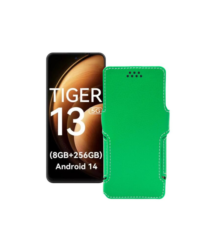 Чохол-книжка з екошкіри для телефону Blackview Oscal Tiger 13