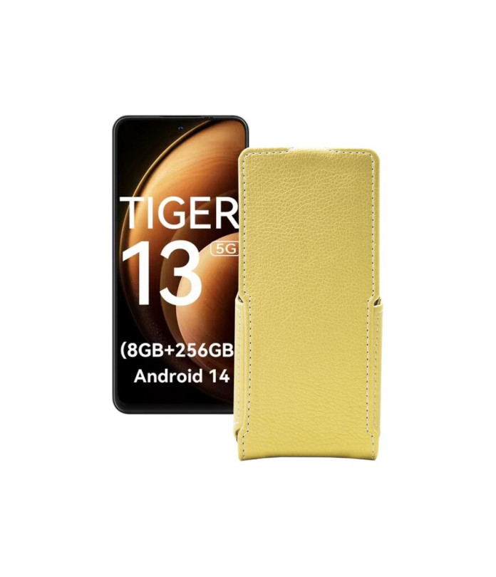 Чохол-флип з екошкіри для телефону Blackview Oscal Tiger 13