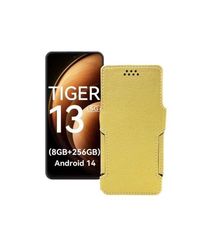 Чохол-книжка з екошкіри для телефону Blackview Oscal Tiger 13