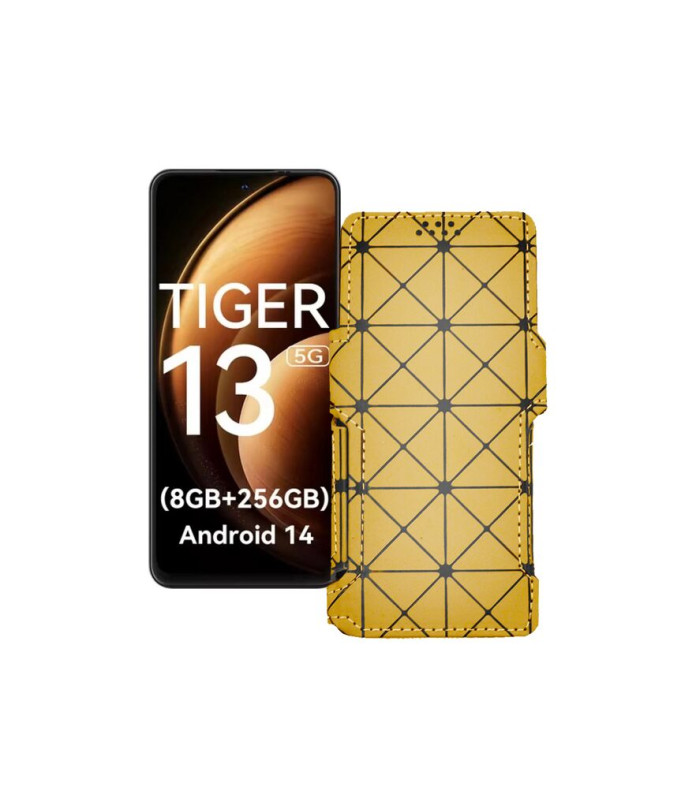 Чохол-книжка з екошкіри для телефону Blackview Oscal Tiger 13