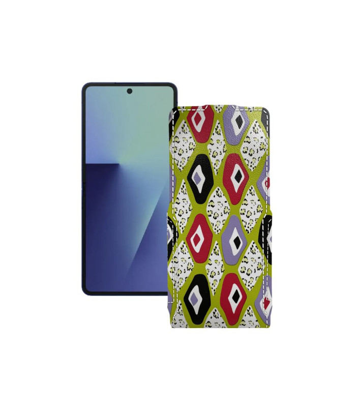 Чохол-флип з екошкіри для телефону Samsung Galaxy Z Flip7