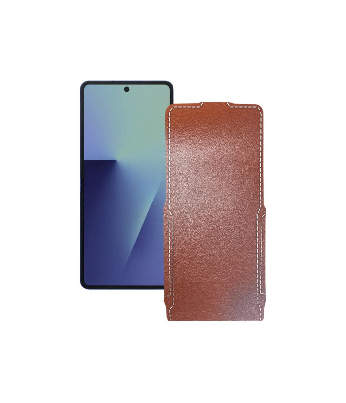 Чохол-флип з екошкіри для телефону Samsung Galaxy Z Flip7