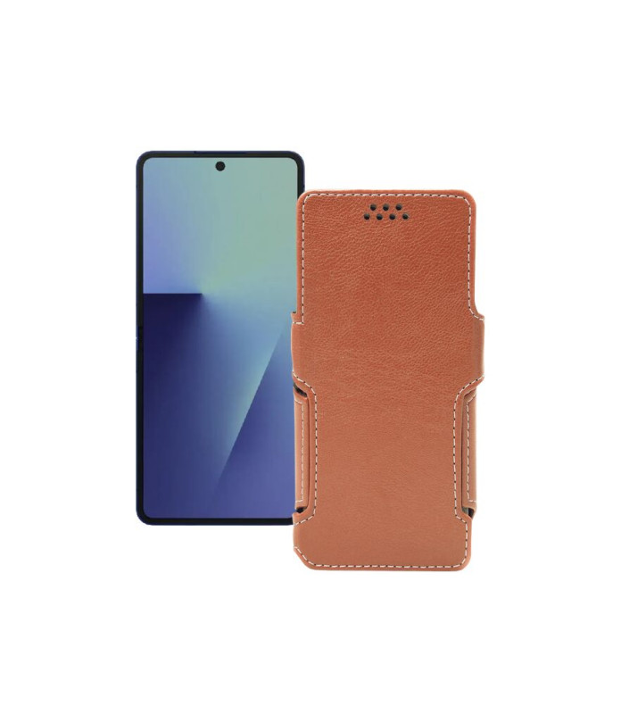 Чохол-книжка з екошкіри для телефону Samsung Galaxy Z Flip7