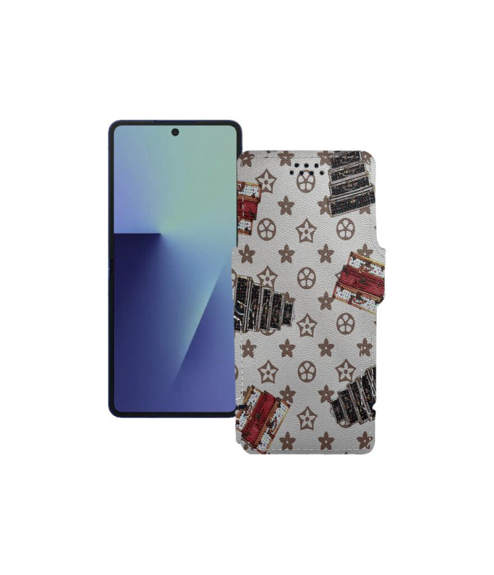 Чохол-книжка з екошкіри для телефону Samsung Galaxy Z Flip7