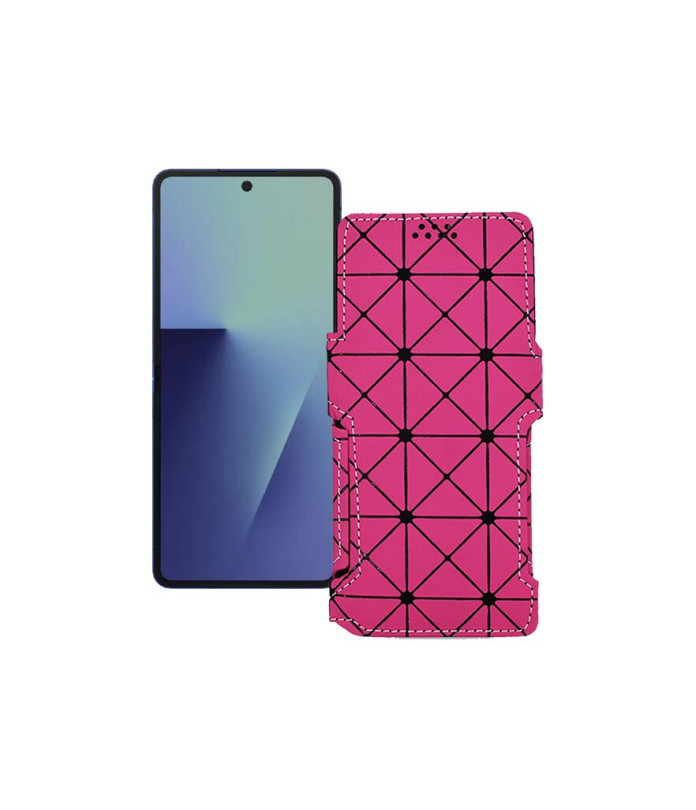 Чохол-книжка з екошкіри для телефону Samsung Galaxy Z Flip7