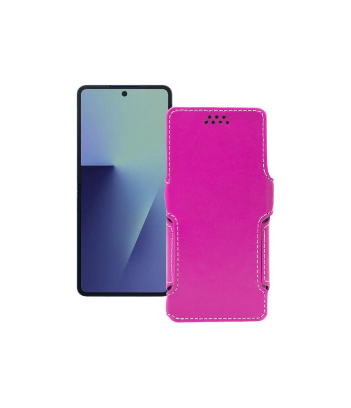 Чохол-книжка з екошкіри для телефону Samsung Galaxy Z Flip7