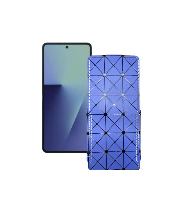 Чохол-флип з екошкіри для телефону Samsung Galaxy Z Flip7