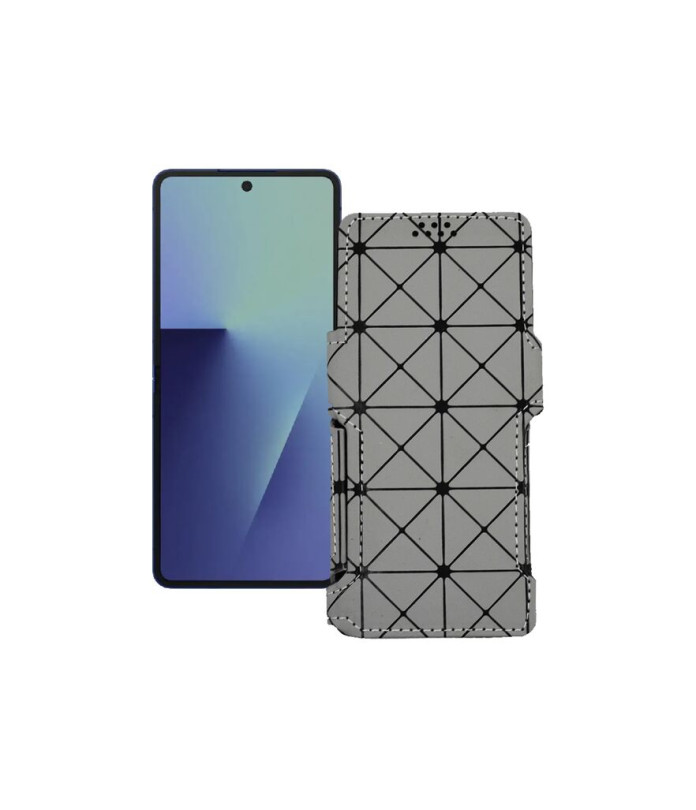 Чохол-книжка з екошкіри для телефону Samsung Galaxy Z Flip7