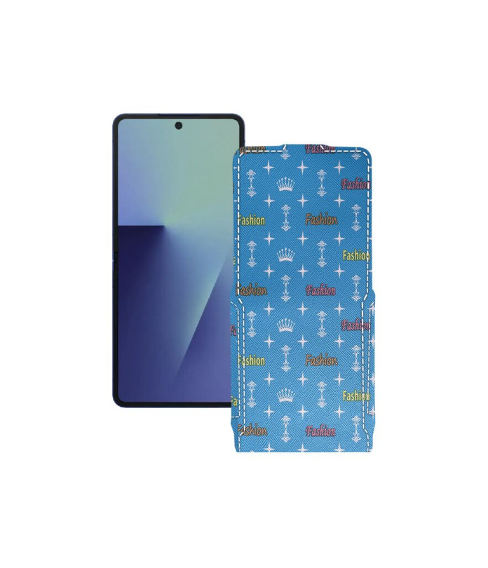 Чохол-флип з екошкіри для телефону Samsung Galaxy Z Flip7