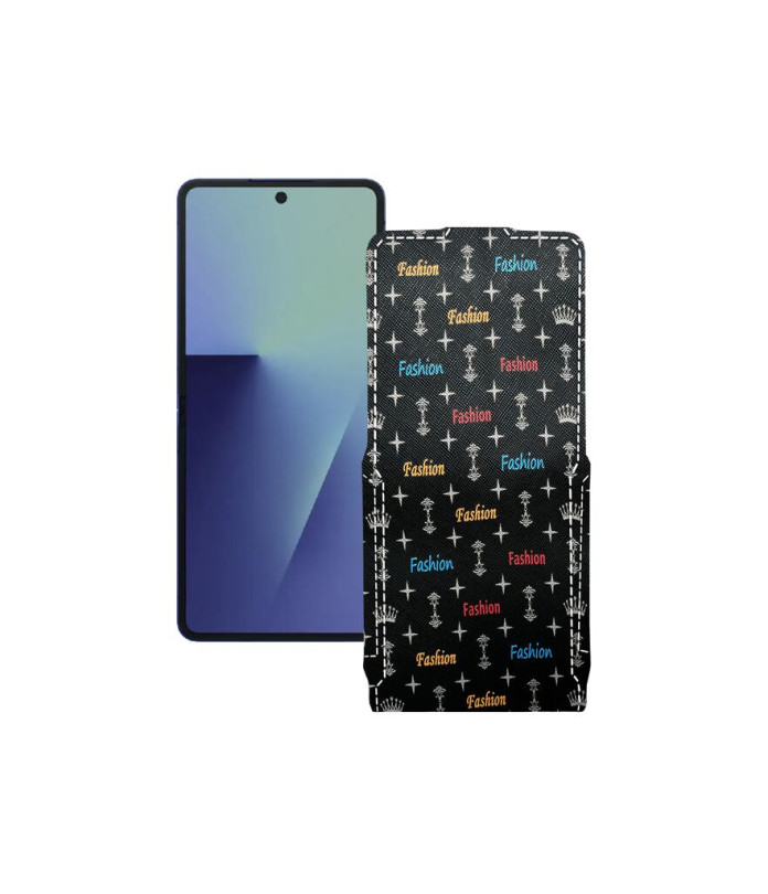 Чохол-флип з екошкіри для телефону Samsung Galaxy Z Flip7