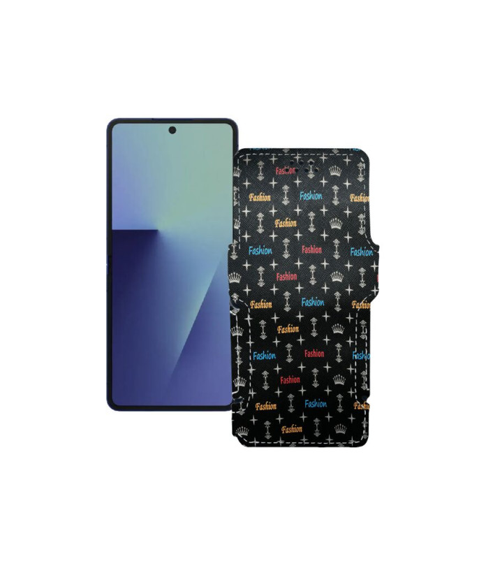 Чохол-книжка з екошкіри для телефону Samsung Galaxy Z Flip7