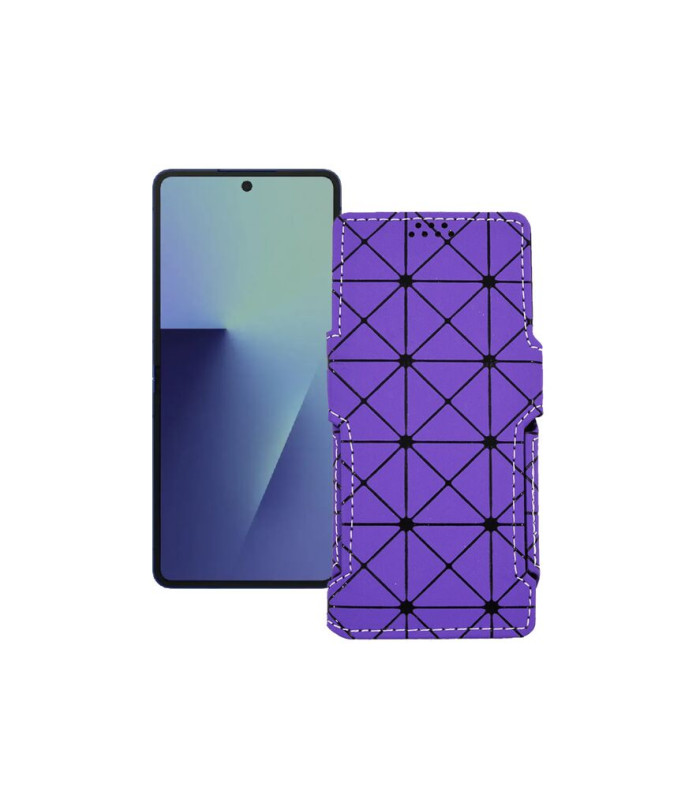 Чохол-книжка з екошкіри для телефону Samsung Galaxy Z Flip7