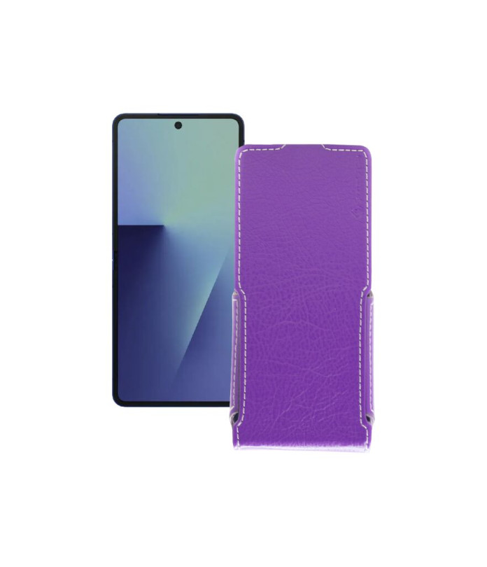 Чохол-флип з екошкіри для телефону Samsung Galaxy Z Flip7