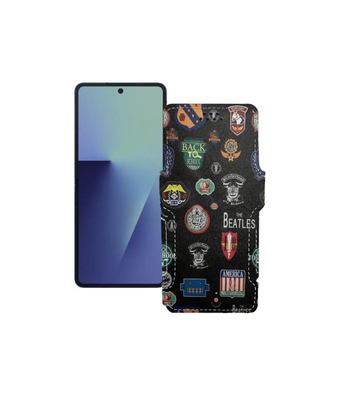 Чохол-книжка з екошкіри для телефону Samsung Galaxy Z Flip7