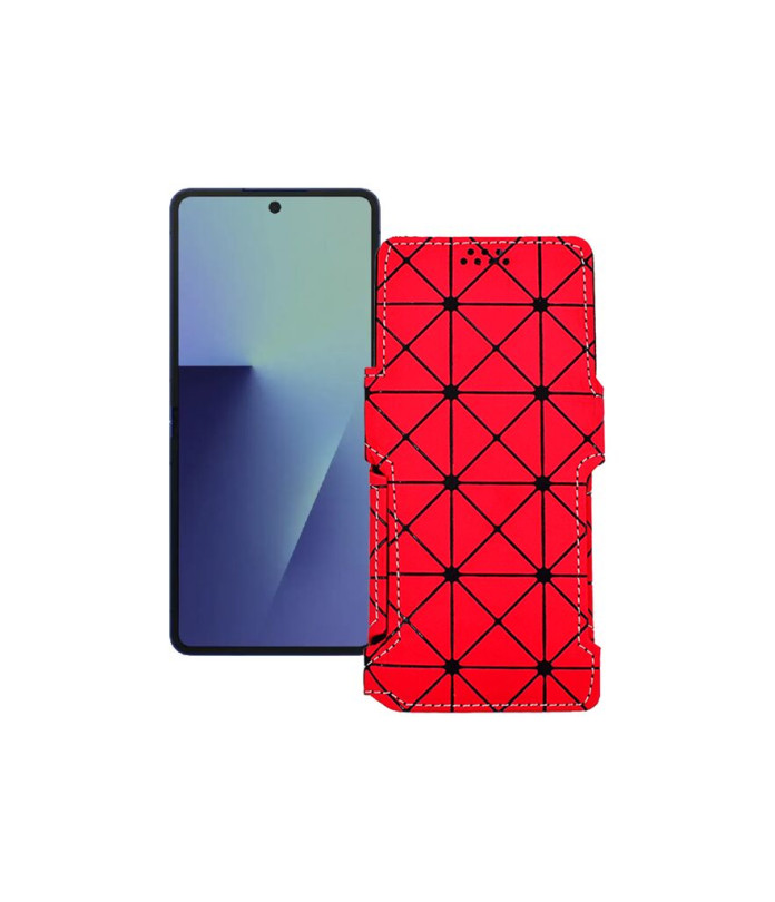 Чохол-книжка з екошкіри для телефону Samsung Galaxy Z Flip7