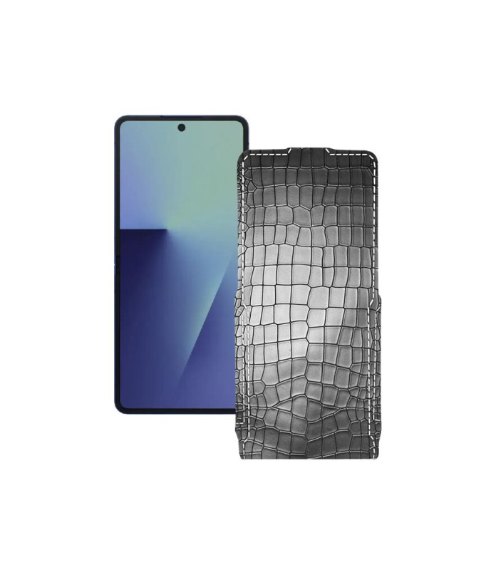 Чохол-флип з екошкіри для телефону Samsung Galaxy Z Flip7