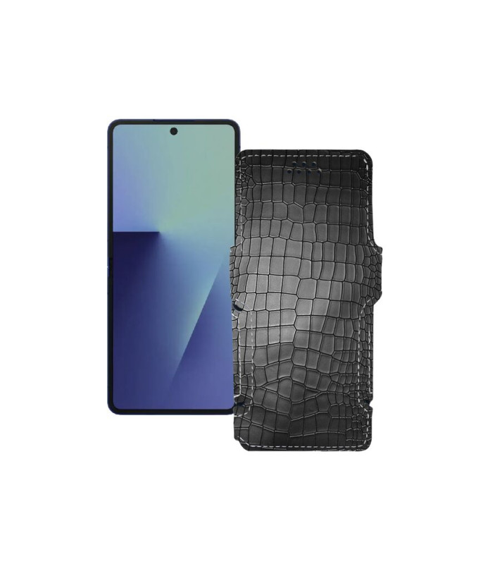 Чохол-книжка з екошкіри для телефону Samsung Galaxy Z Flip7