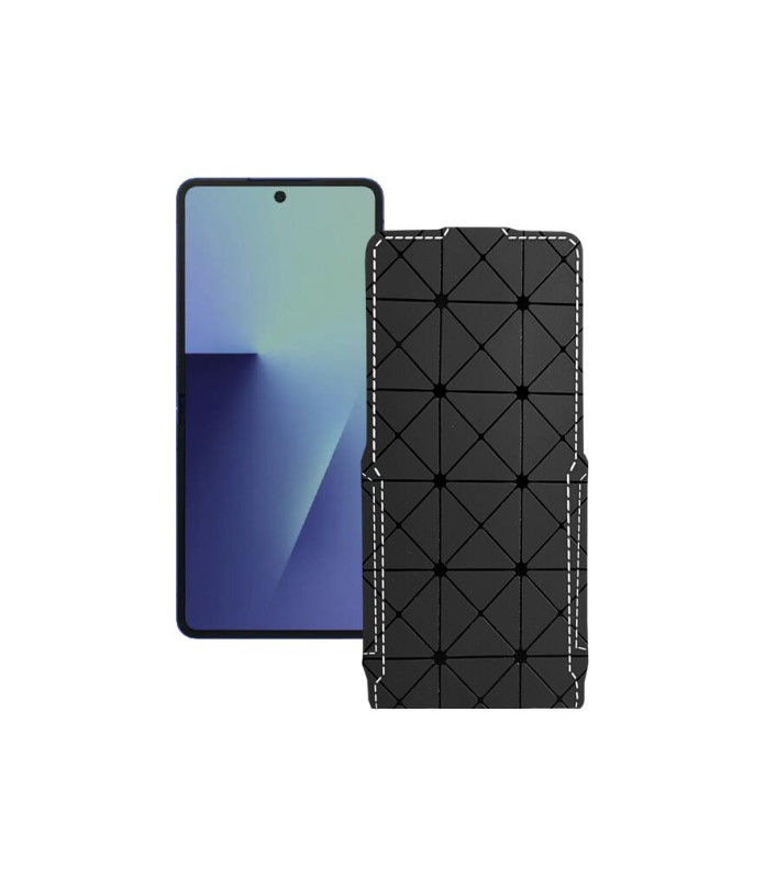 Чохол-флип з екошкіри для телефону Samsung Galaxy Z Flip7