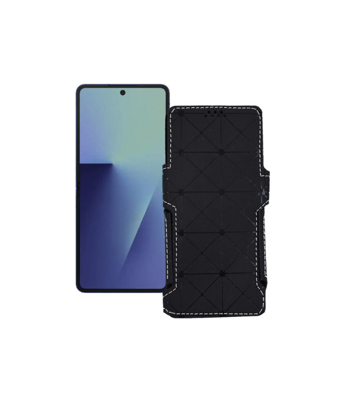 Чохол-книжка з екошкіри для телефону Samsung Galaxy Z Flip7