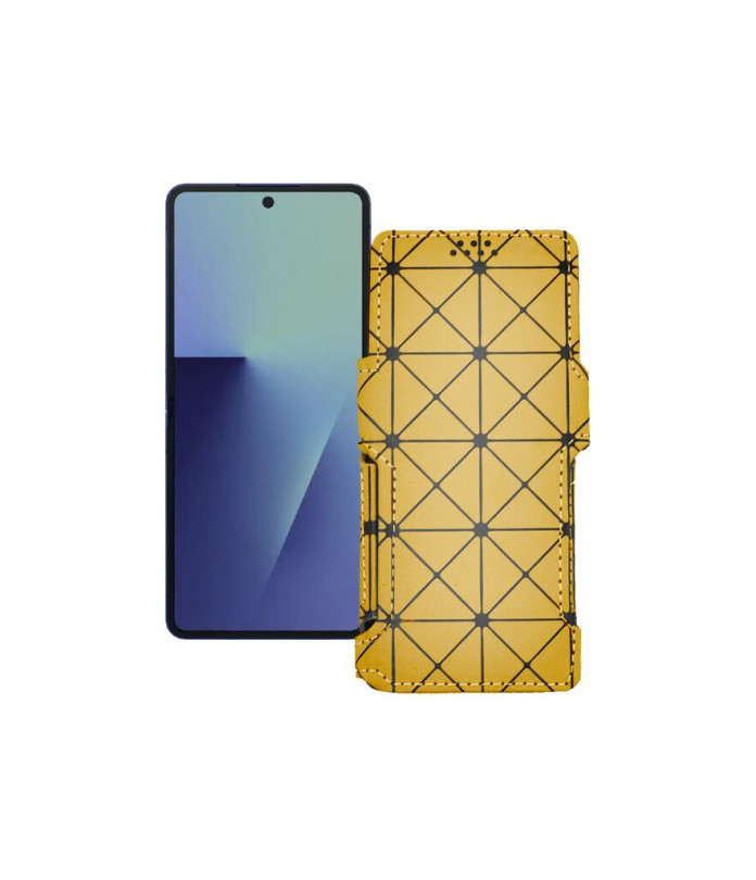 Чохол-книжка з екошкіри для телефону Samsung Galaxy Z Flip7