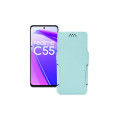 Чохол-книжка з екошкіри для телефону Realme C55