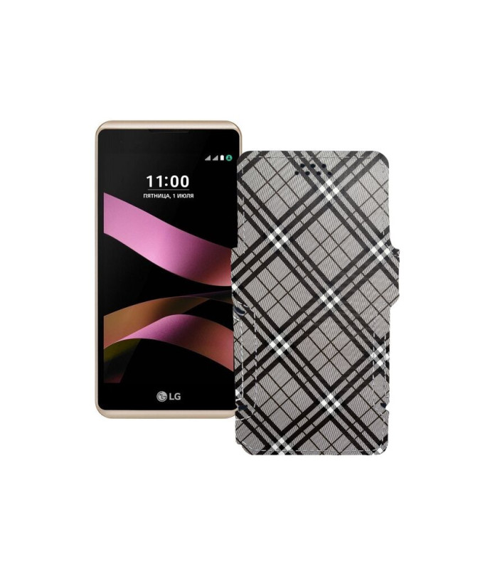 Чохол-книжка з екошкіри для телефону LG X Style (K200)