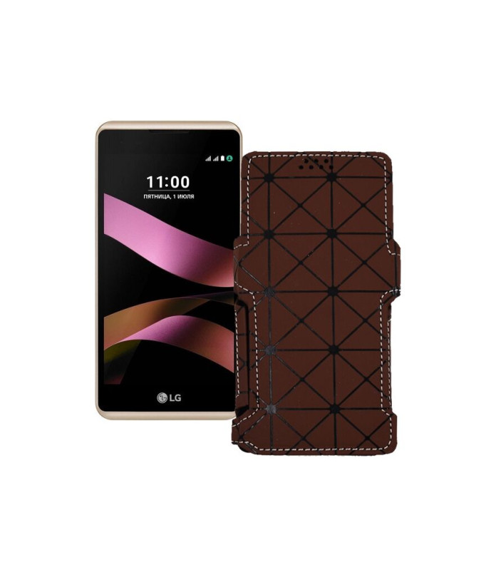 Чохол-книжка з екошкіри для телефону LG X Style (K200)