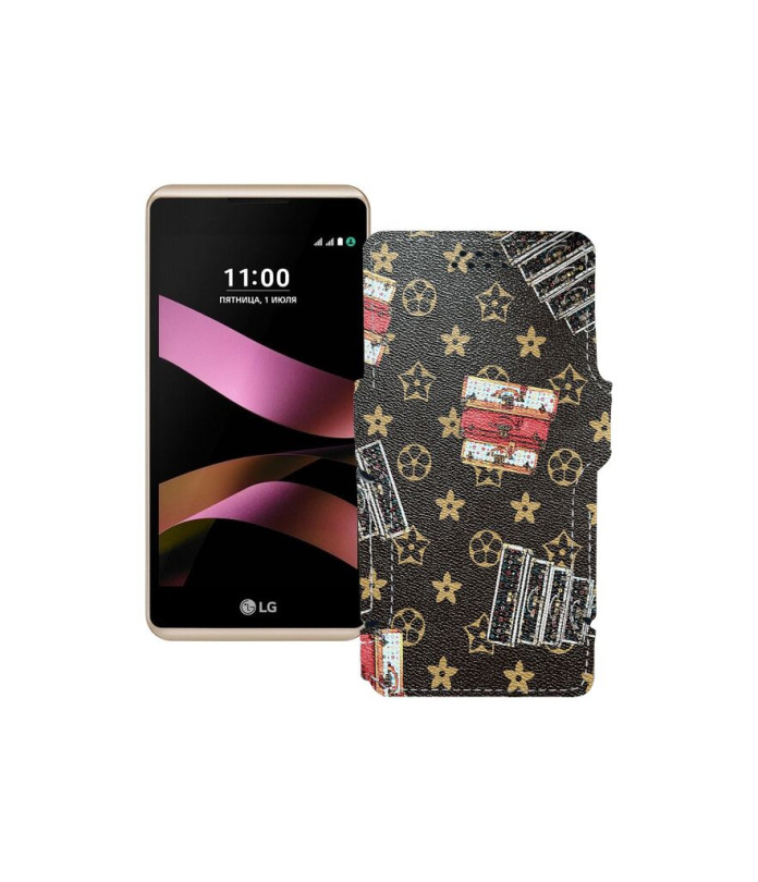 Чохол-книжка з екошкіри для телефону LG X Style (K200)